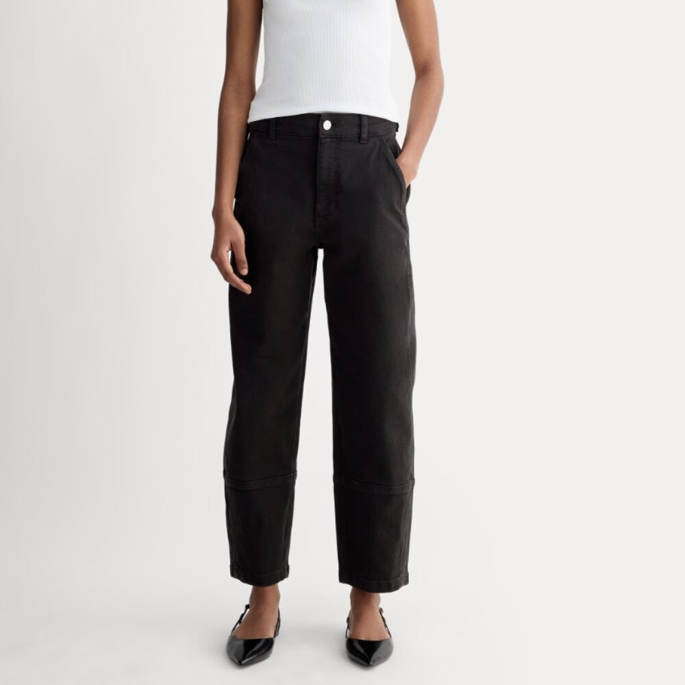 Everlane - The Utility Barrel Pant in Black